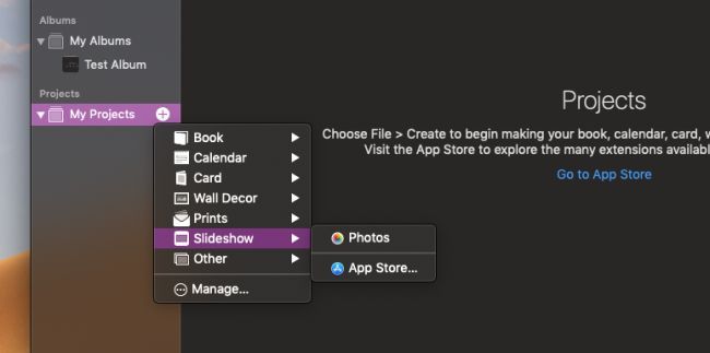 Примеры проектов, которые можно создать в Фото