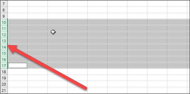 Выделение нескольких последовательных строк