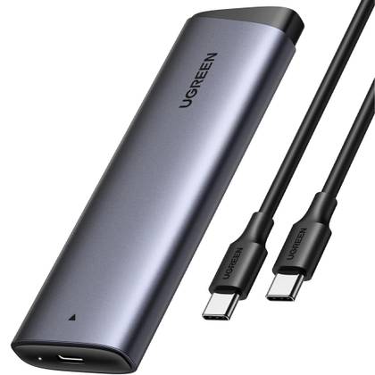 Involucro UGREEN per SSD M.2 NVMe con porta USB-C.
