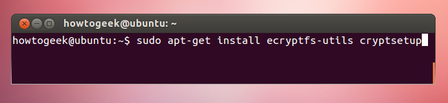 Зашифровать домашнюю папку в Ubuntu