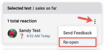 Восстановление эмодзи‑реакций