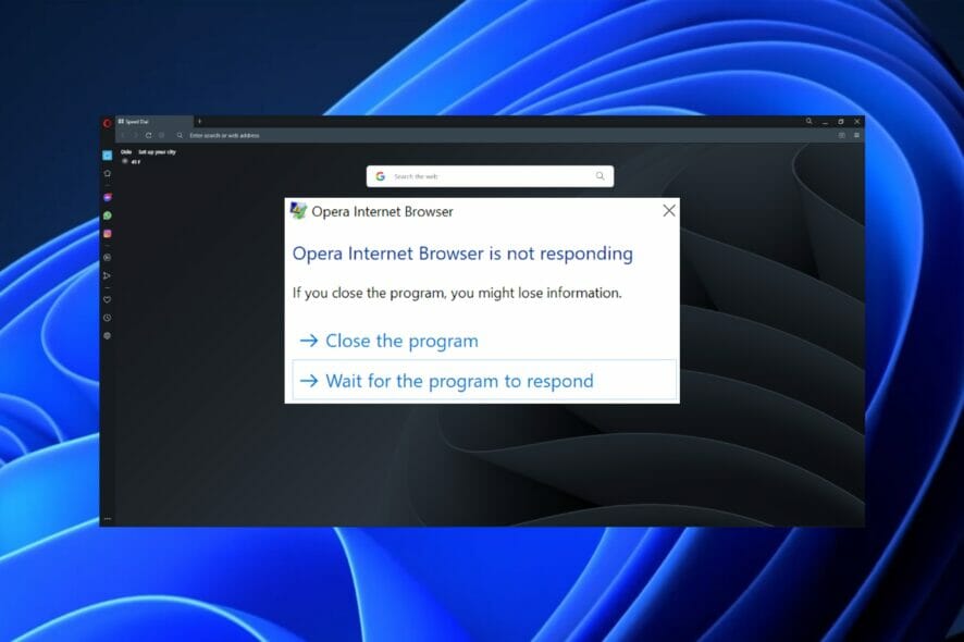 Windows 11でOperaが開かないときの対処法