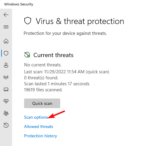 Параметры проверки