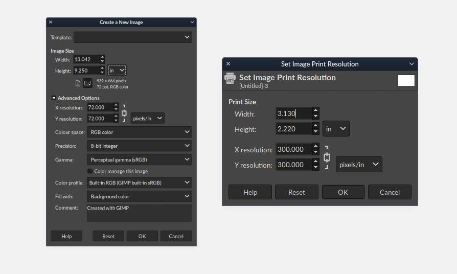 Диалог с ошибками размера при подготовке к печати