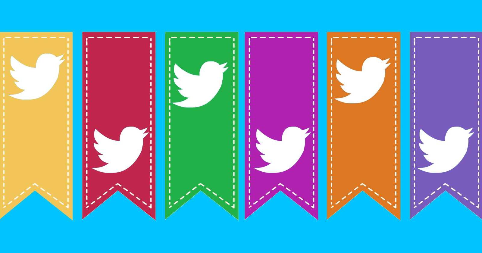 Пользовательский интерфейс Twitter с твитом и кнопкой закладки