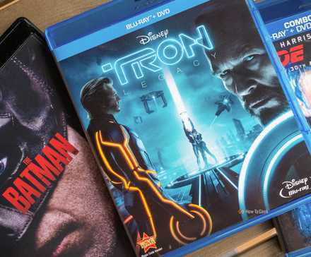 Три фильма на Blu-ray в коробках