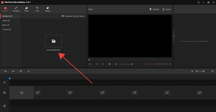 Add Photos Reels Desktop Minitool Upload Files