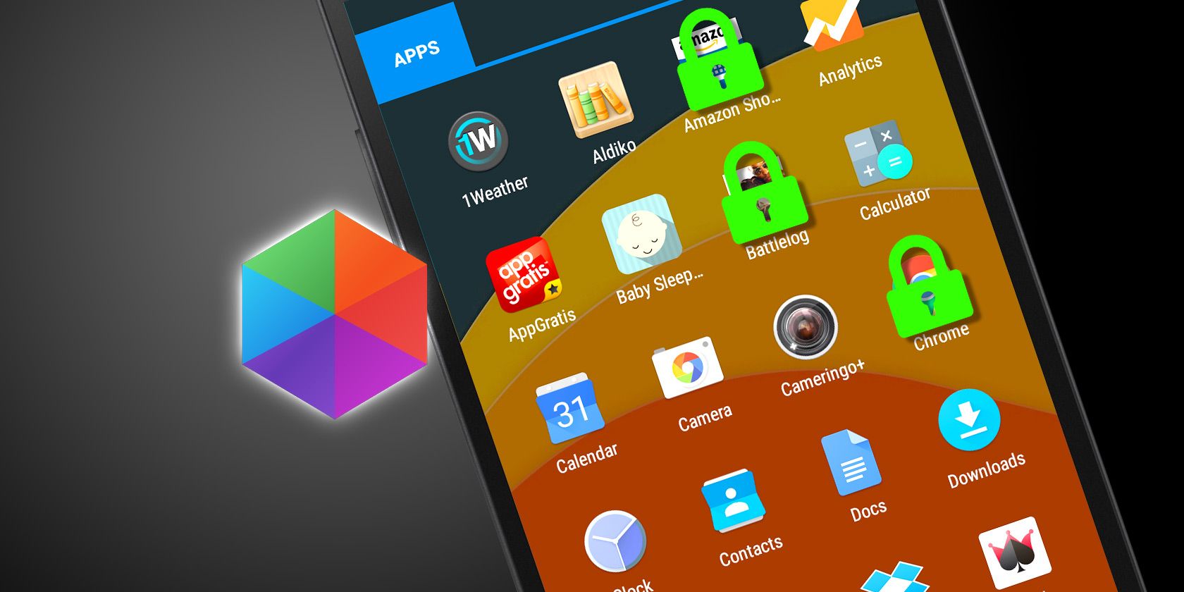 Hexlock — блокировка приложений на Android