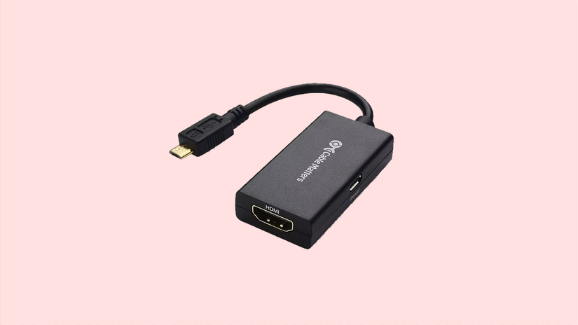 Кабель Cable Matters micro‑USB → HDMI с портом для зарядки