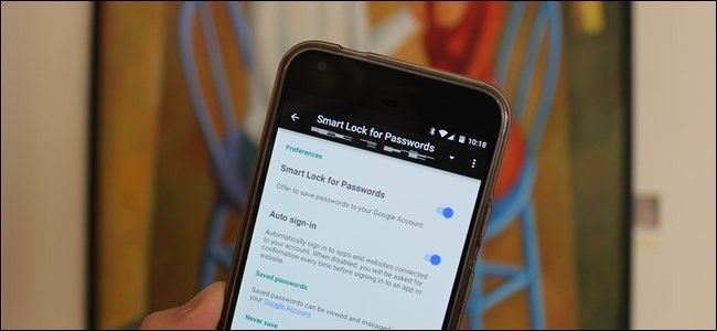 Блокировка синхронизации паролей Smart Lock