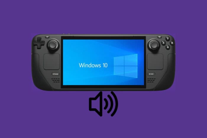 Аудиодрайвер Steam Deck для Windows 10 — установка