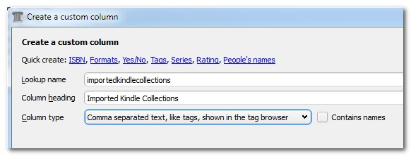 Создание пользовательской колонки