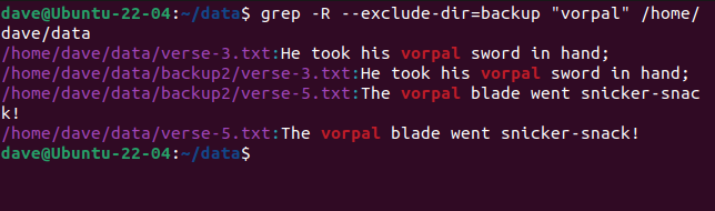 Исключение каталога из поиска