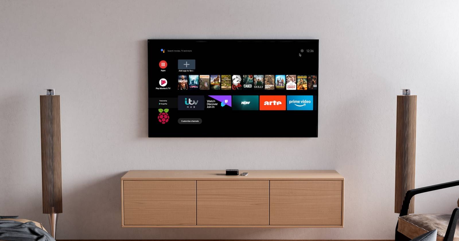 Android TV на Raspberry Pi 4 и 400