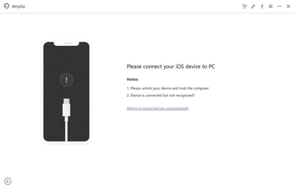 Подключение iPhone к компьютеру и подтверждение соединения