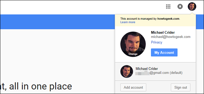 Меню приложений Google — сетка из девяти точек
