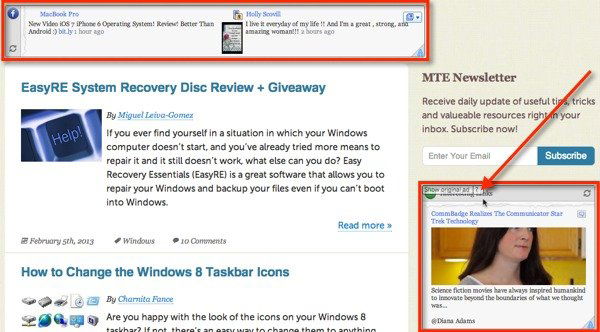Интерактивные виджеты Adlesse — можно перейти к исходному контенту или показать оригинальную рекламу.