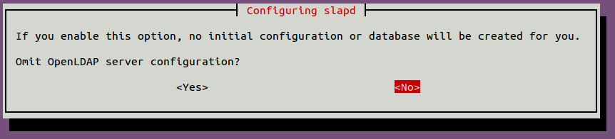 Вопрос об опускании конфигурации OpenLDAP