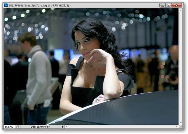 Результат: тени осветлены, светлые участки не испорчены