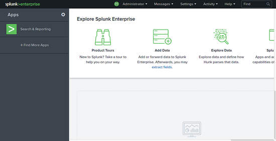 Панель мониторинга Splunk