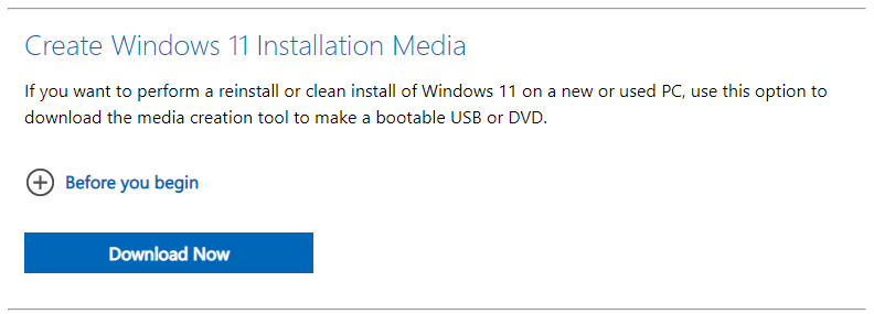 Загрузочная флешка для восстановления Windows