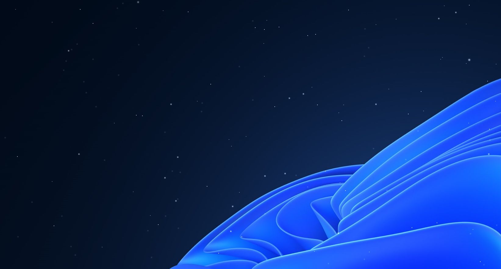 снег на рабочем столе