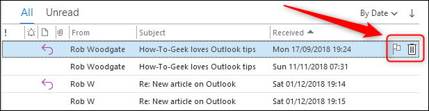 Кнопки быстрых действий по умолчанию