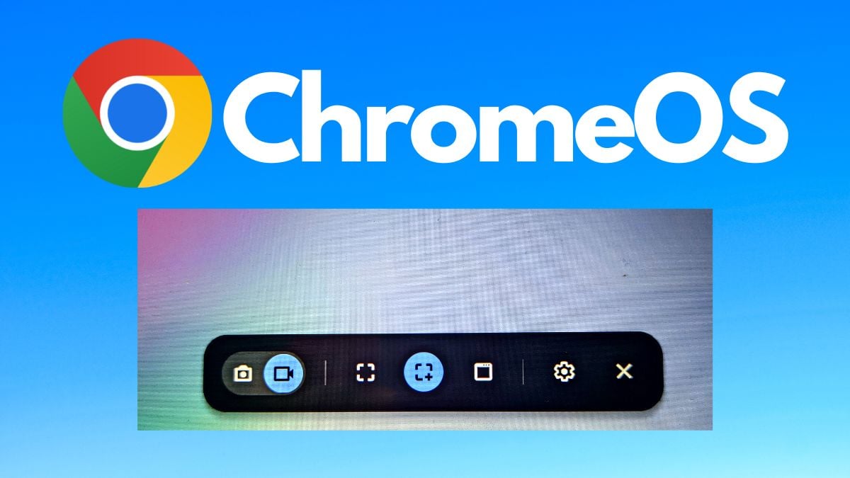 Как записать экран на Chromebook