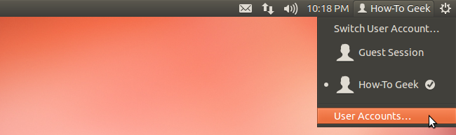 Окно управления пользователями в Ubuntu