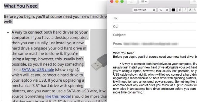 Фото: клавиатурная команда для вставки без форматирования