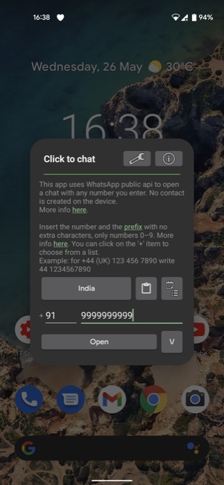 click to chat