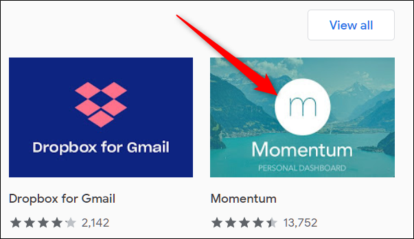 Найдите расширение и нажмите на его изображение