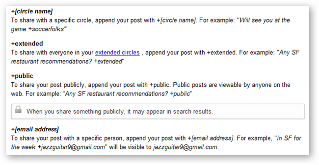 Справка по командам Google+ для SMS