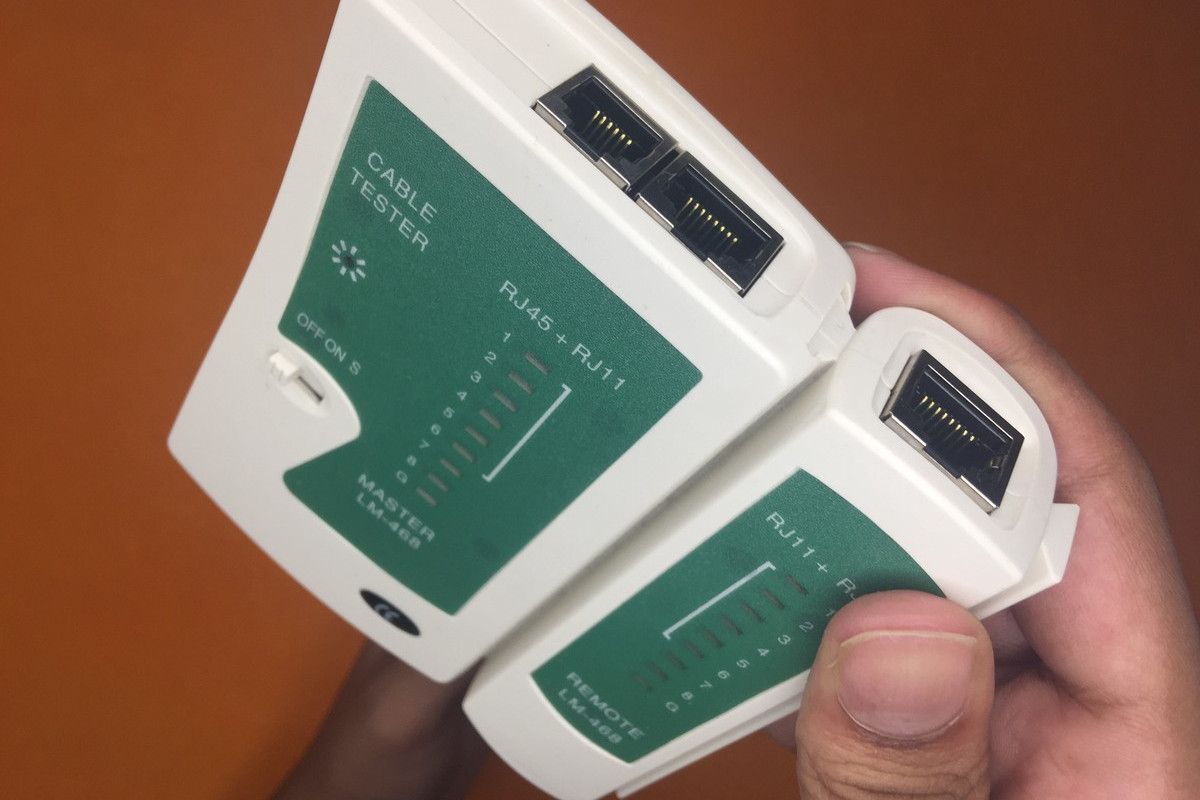 Ethernet cable tester