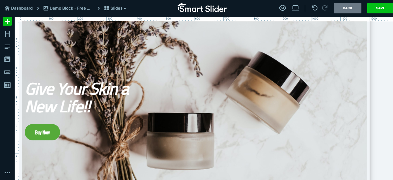 Превью отредактированного шаблона