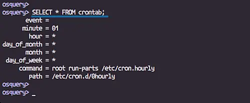 Cron задачи и расписание