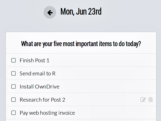 Новая вкладка с виджетом списка дел и фокус-режимом