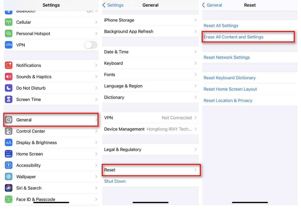 Как стереть iPhone полностью и безопасно