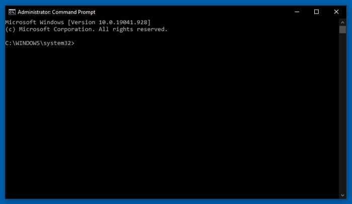 Командная строка Windows