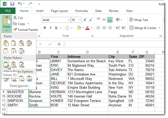 Выбор команды 