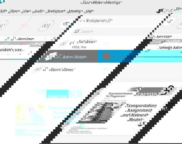 Presenter Mode Webex New Presenter Screen 1