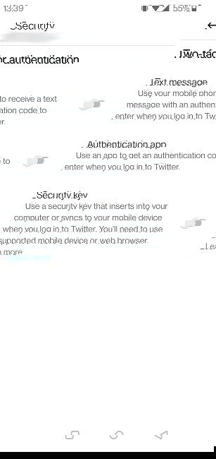 2fa Social Apps Twitter Mobile Select