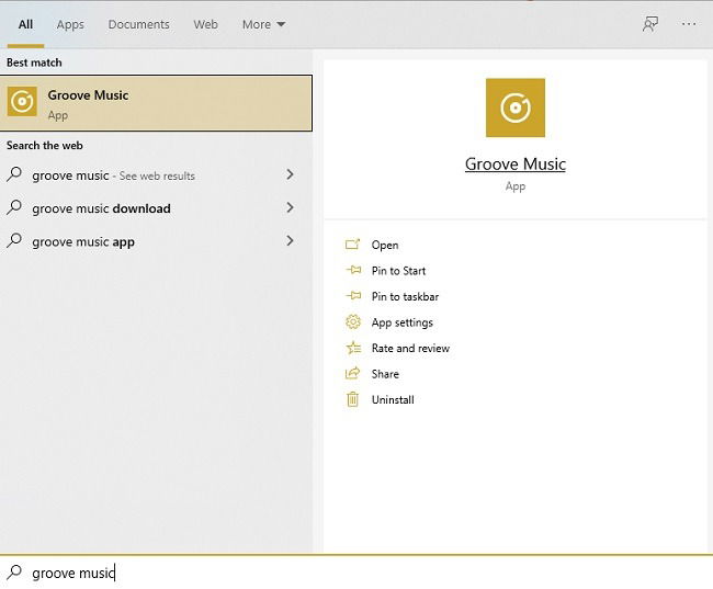 Окно настройки папок для импорта музыки