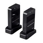 Беспроводной HDMI комплект Monoprice Blackbird Pro на белом фоне.