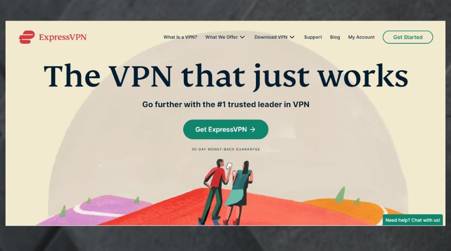 Страница подписки ExpressVPN