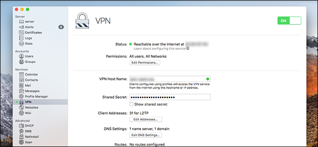 Собственный VPN на macOS Server — быстрое руководство