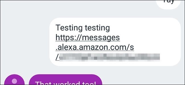 SMS через Amazon Echo с помощью Alexa