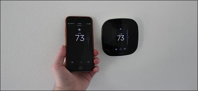 Включение HomeKit на термостате Ecobee