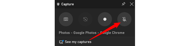 Кнопка микрофона для записи звука