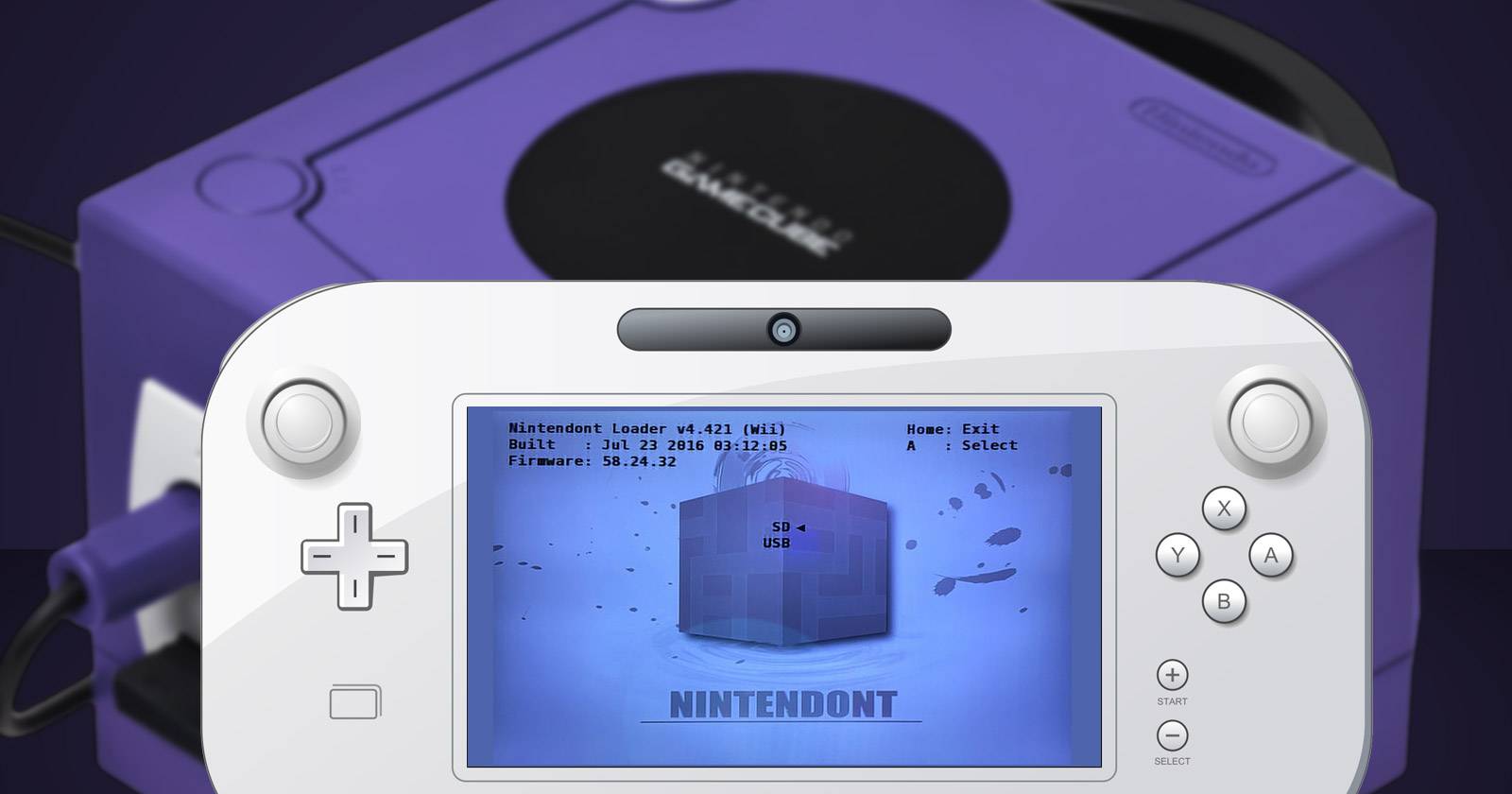 Игры GameCube на Wii U с Nintendont